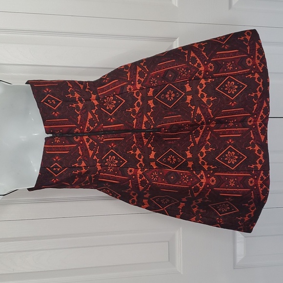 Alice+Olivia | Strapless Embroidered Mini Dress Sz 4 - Picture 6 of 13